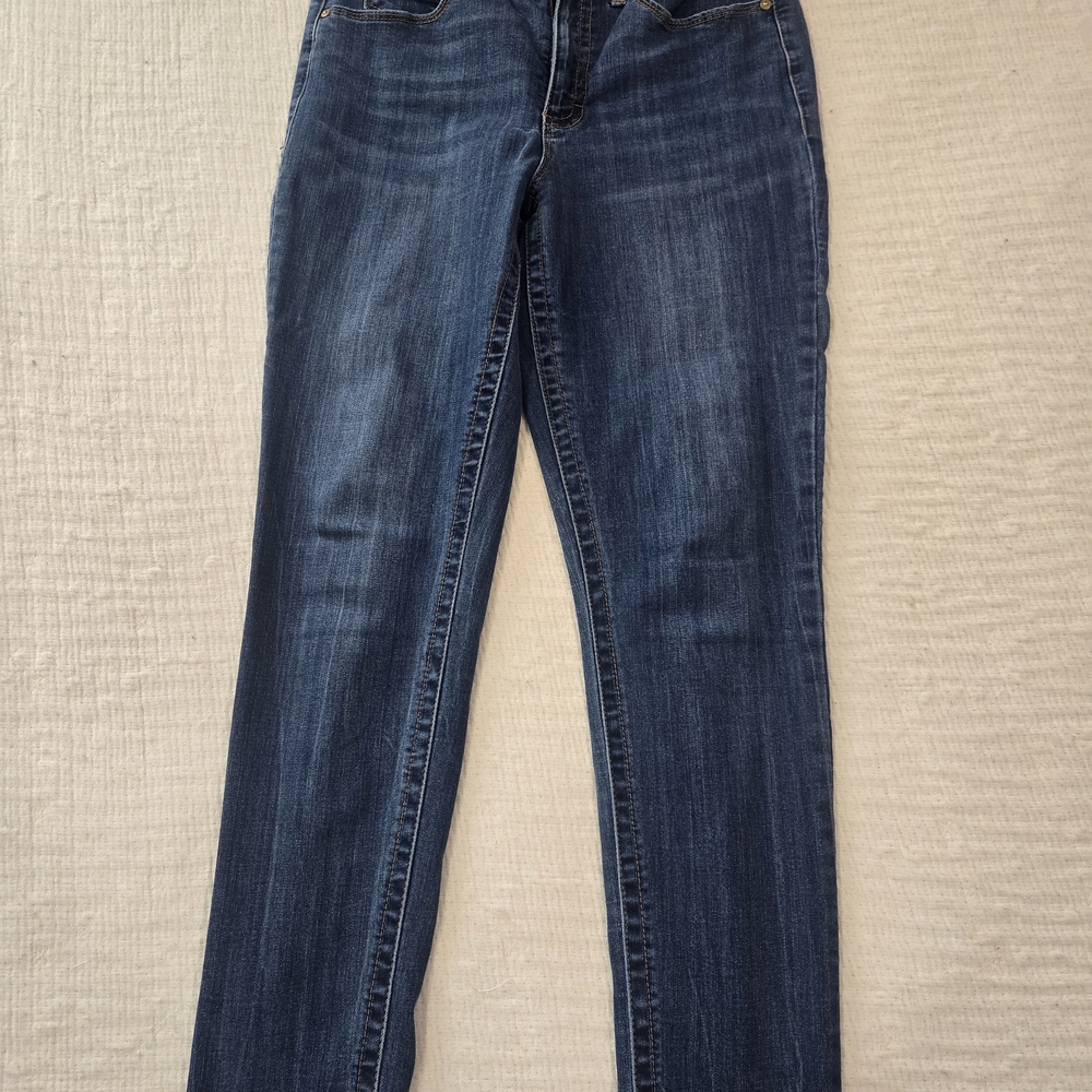 Seven7 Dark Blue Skinny Jeans